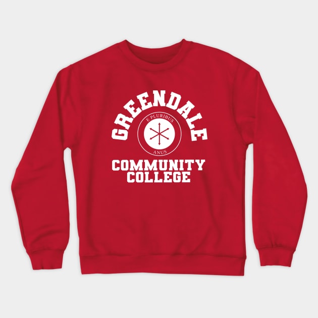 Community College Crewneck Sweatshirt by RetroFreak